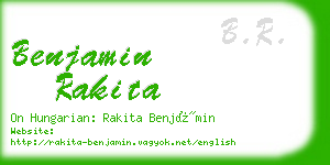 benjamin rakita business card